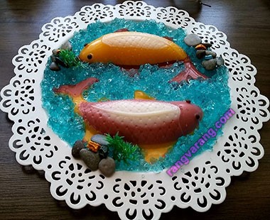 ژله بستنی ماهی