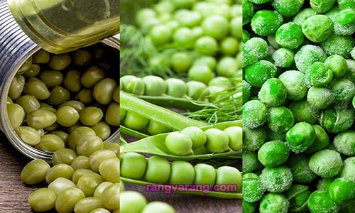 ارزش غذایی سبزیجات منجمد و کنسروی