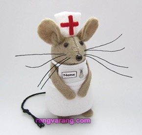  موش نمدی پرستار