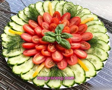 Salad decoration