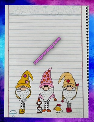 مدل نقاشی برای دفتر کارتونی