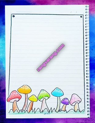 مدل نقاشی دفتر مشق