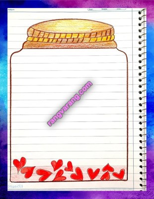 مدل نقاشی دفتر مشق ایده 