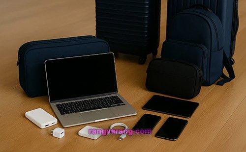 چک لیست سفر  برای وسایل الکترونیکی 